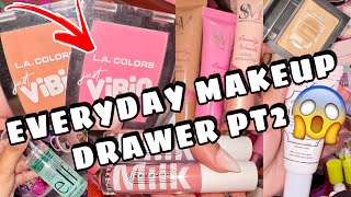 MY EVERYDAY MAKEUP DRAWER SHOP MY STASH PART 2 [upl. by Ida]