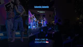 SalaminSalamin  BINI  Live in Singapore  Music Matters Live 2024 [upl. by Anyrak]