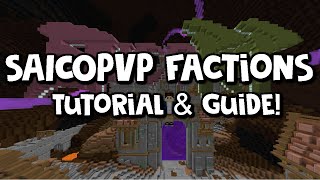 The Ultimate SaicoPvP Factions Tutorial amp Tips Guide Reset Is Coming [upl. by Gannon529]