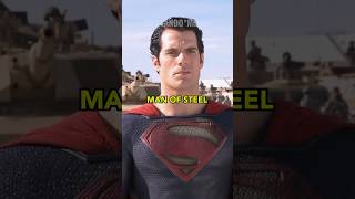 ¿Sabías esto de MAN OF STEEL shorts shortsfeed peliculas dccomics [upl. by Ititrefen]