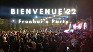 Bienvenue22 Freshers Party  Chitkara University Vlog  Bharat Bass [upl. by Ragouzis]