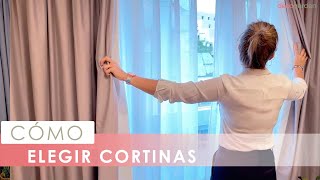 Cómo ELEGIR CORTINAS 🌥️​ ¡Atreveros a combinar texturas 💕​ [upl. by Catlaina]