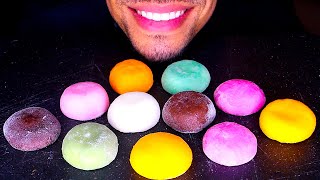 ASMR MOCHI ICE CREAM もち MUKBANG 먹는 EATING ASSORTED FLAVORS MOUTH SOUNDS NO TALKING JERRY [upl. by Naghem144]