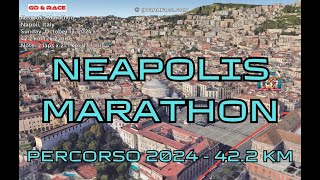 Neapolis Marathon 2024 fly over the marathon course Video of the race path [upl. by Alage187]