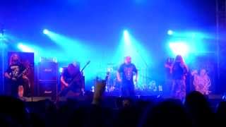 Sinister  Unheavenly Domain live at Hellfest 2013 [upl. by Suoicul]