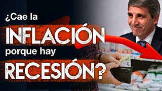 ¿Cae la inflación por la recesión [upl. by Grussing]