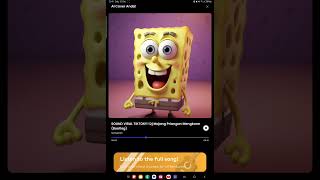 Lirik Lagu DJ Mojang Priangan Cover Spongebob [upl. by Dygall]