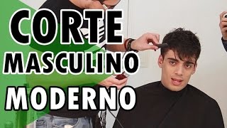 CORTE DE CABELO MASCULINO REPICADO  PASSO A PASSO [upl. by Gagliano]