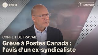 2e jour de grève chez Postes Canada  vers un long conflit de travail  Dabord linfo [upl. by Aihsal517]