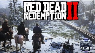 Mission Robbing Train In Red Dead Redemption 2  Part 1  AsleeGaming [upl. by Ardnahsal]