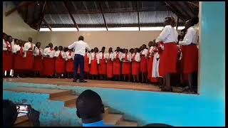 St Pauls Town Parish Homabay Diocese performing nitawapumzisha [upl. by Zehc]