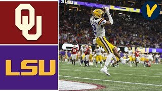 4 Oklahoma vs 1 LSU Highlights 2019 College Football Playoff Highlights [upl. by Fried567]