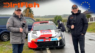 Friday Start Interviews  WRC Central European Rally 2023 [upl. by Yentterb]