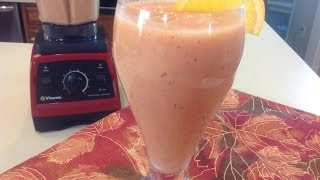 Erics Mixed Fruit Smoothie using the Vitamix Dairy Free [upl. by Gadmon]