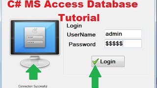 C MS Access Database Tutorial 4  Add pictures and icons in Frame [upl. by Nautna188]