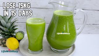 STRONGEST BELLY FAT BURNER DRINK LOSE 15KG  30LBS IN 2 WEEKS [upl. by Linneman208]