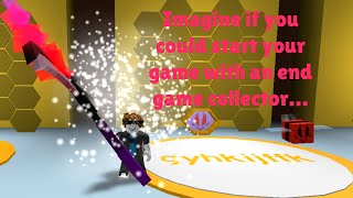 Bee swarm simulator noob  BUT with dark schyte and spicy bee [upl. by Onaicram]