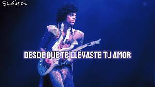 Prince  Nothing Compares 2 U Sub Español [upl. by Illoh]