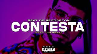 FREE quotCONTESTAquot 📞 Anuel AA type Beat  Beat Reggaeton Instrumental  Pista de Reggaeton 2023 [upl. by Garcon]