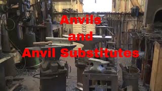 Blacksmithing anvils and anvil substitutes [upl. by Kohcztiy732]