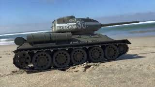 TAIGEN 116 RC  RUSSIAN T3485  SAND TEST RUN [upl. by Eelak]