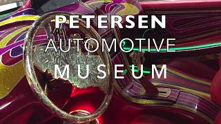 Petersen Automotive Museum tour Movie Vehicles amp low riders [upl. by Yelsew]