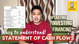 STATEMENT OF CASH FLOWS Explained in Taglish by Sir RDS [upl. by Karyl882]