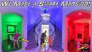 We Turned Our Home Into a Smart House Mansion [upl. by Madeleine]