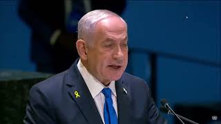 Netanyahu at UN I have a message to the world  we are winning [upl. by Faro]