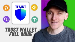 Trust Wallet Tutorial 2024 How to Use Trust Wallet [upl. by Otit]