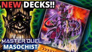 Master Duel Masochist Master Mode NEW DECKS [upl. by Anytsyrk]