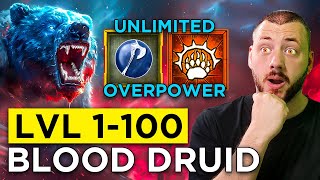 Season 4 Infinite Spirit Pulverize 1100 Speedrun Druid Build  Diablo 4 Guides [upl. by Arney]