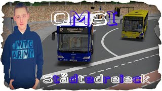 Lets Play OMSI 2  Städtedreieck V2  Linie 62  GER HD [upl. by Arratal197]