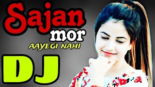 Sajna mor aayegi nahiDJ Remix Tiktok viral Dj Song Tharu Song 2024 Dance SongDJ Palash pro [upl. by Kirby]