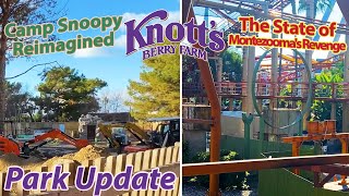 Knotts Berry Farm  Park Update  February 2024 [upl. by Ertha]