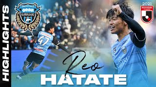 Reo Hatate  Kawasaki Frontales Utility Player  2019  2021 Highlights  J1 LEAGUE [upl. by Ahseka]