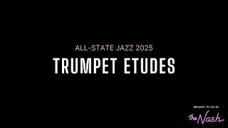 2025 AllState Jazz Trumpet Etudes [upl. by Einatsed743]