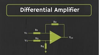 Operational Amplifier OpAmp as Differential Amplifier or OpAmp as subtractor With Examples [upl. by Idnat]