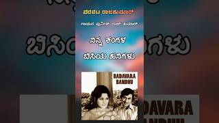 Ninna Kangala Bisiya Hanugalu by Punith Rajkumar  ನಿನ್ನ ಕಂಗಳ ಬಿಸಿಯ ಹನಿಗಳು [upl. by Nasus652]