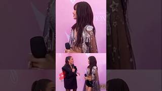 Lisas Interview shared hints for her performance 🔥 lisa lisamanoban victoriasecret [upl. by Nac165]