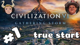 🔴 MAKING MY COUNTRY PROUD CIVILIZATION 6 TRUE START WILHELMINA [upl. by Wakeen]