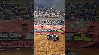 raminator monsterjam freestyle biloximississippi mississippicoastcoliseum mississippi [upl. by Ahsercul]