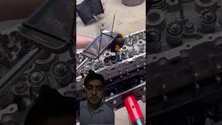 How to tighten cylinder head bolts with a torque angle car diy automobile shorts [upl. by Anyela]