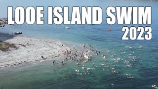 Looe Island Charity Swim 2023 [upl. by Valeda]