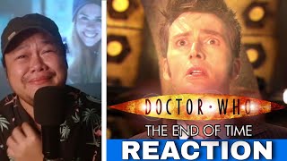 DOCTOR WHO 4x18 quotThe End of Time Part Twoquot REACTION  FIRST TIME WATCHING [upl. by Melas]