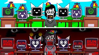 Incredibox Sprunki Vs Incredibox Sprunki Mix Vs Sprunki Remaster Vs Sprunki Mr Fun Computers [upl. by Arbmat]