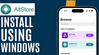 How To Install AltStore On iPhoneiPad With Windows [upl. by Marb]