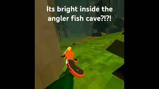 Bright inside the angler fish cave awesome gorillatag vr animalcompany gorillatagcaves [upl. by Aunson]