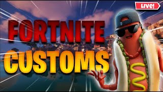 🔴EU FORTNITE C5 S1 CUSTOM GAMES LIVE🔴 [upl. by Pilihp254]