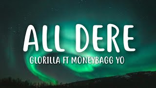 All Dere  Glorilla Ft Moneybagg Yo Lyrics Video [upl. by Lief]